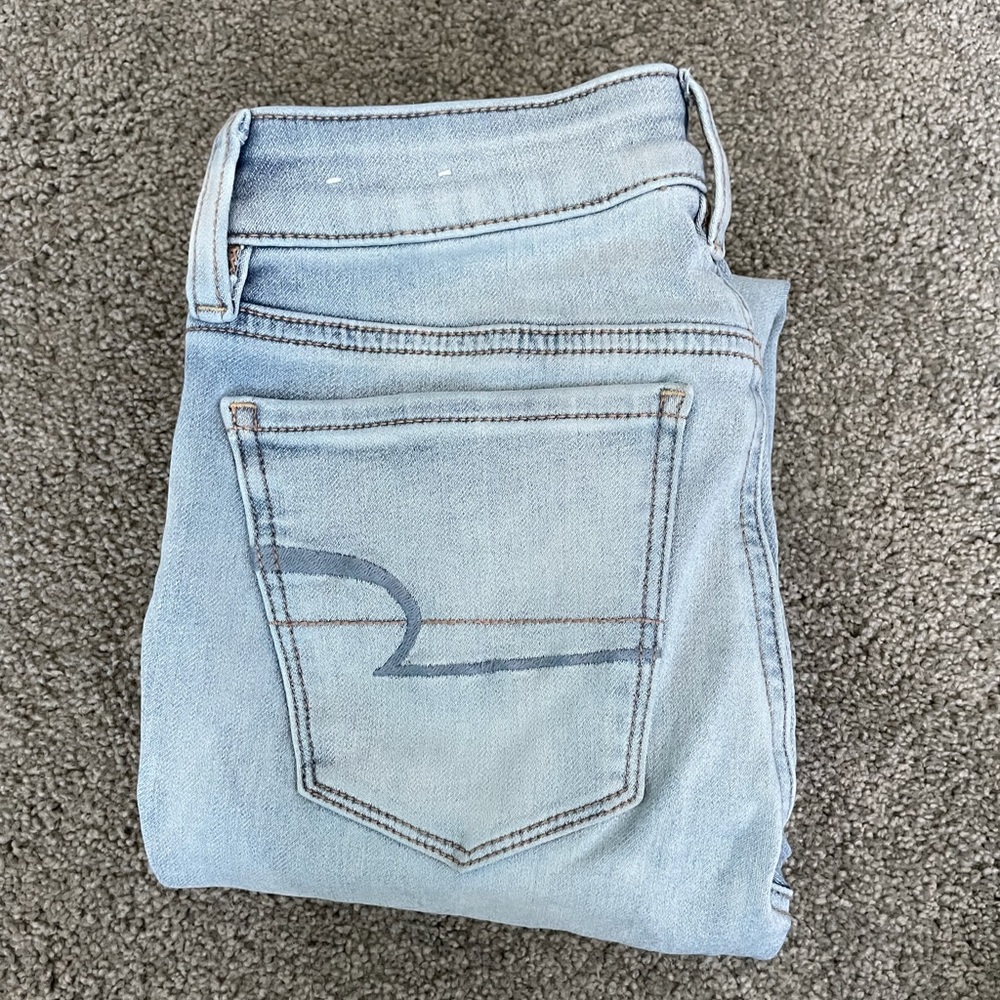 American Eagle High Rise Skinny Jeans